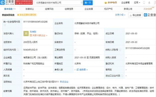數(shù)夢(mèng)工場(chǎng)關(guān)聯(lián)公司成立新公司，專注網(wǎng)絡(luò)與信息安全軟件開(kāi)發(fā)，注冊(cè)資本200萬(wàn)